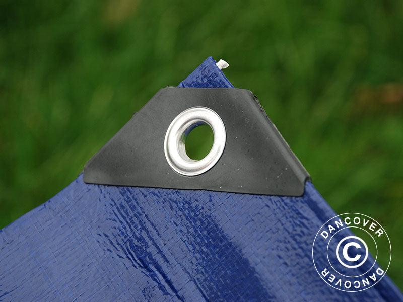 Plane 4x6m, PE 250g/m², Blau