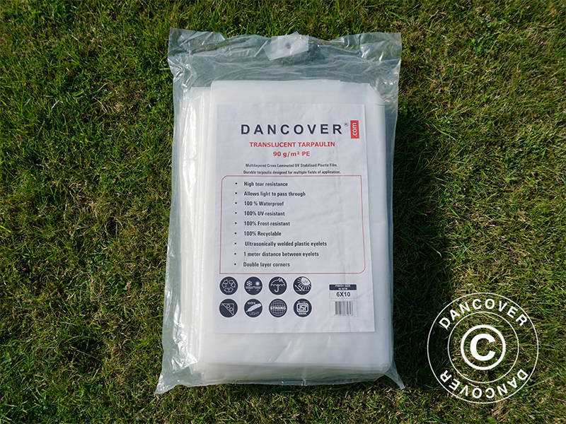 Plane 2,5x3,6m, PE 90 g/m², lichtdurchlässig