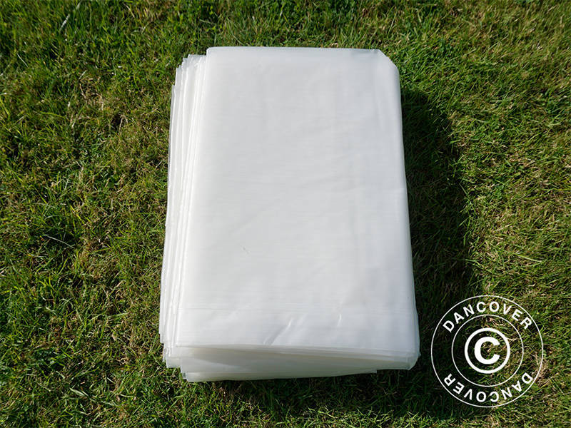 Bâche 2,5x3,6m, PE 90 g/m², Translucide