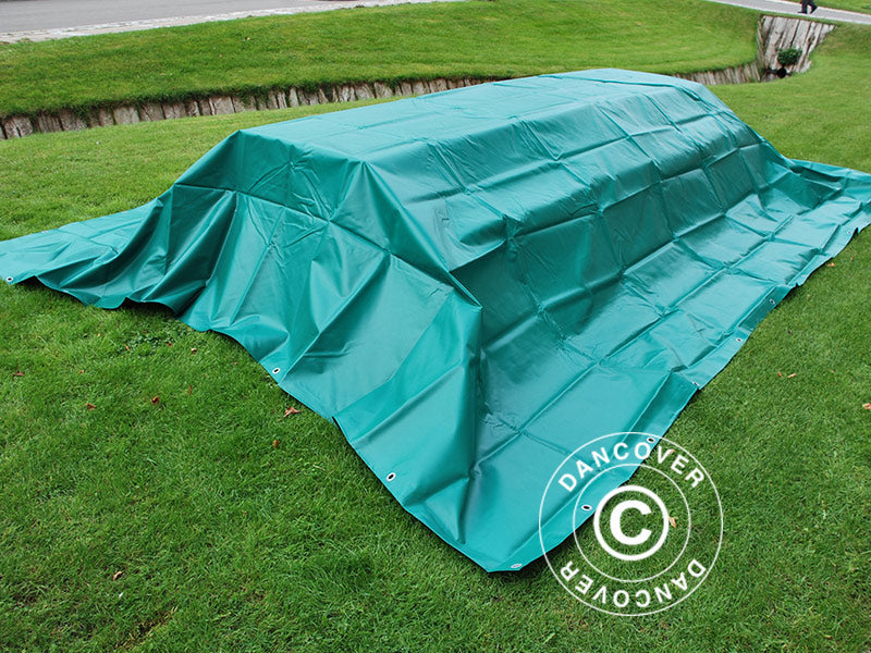 Telo 10x12m, PVC 570g/m², Verde