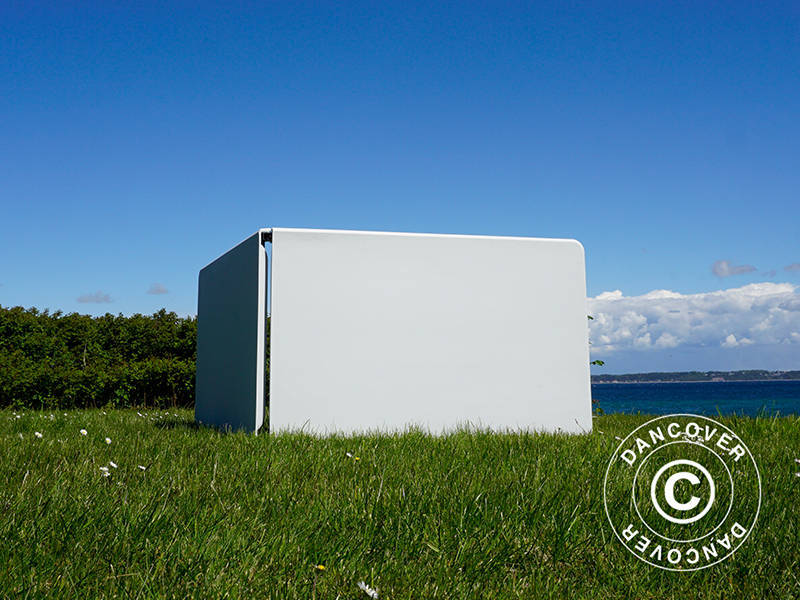 Klapptisch 240x76x74cm, Hellgrau (25 St.)