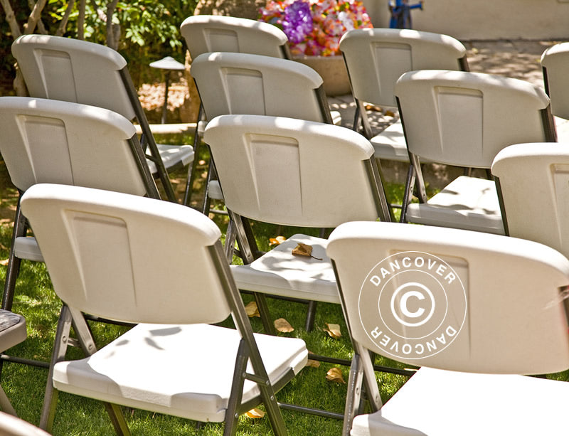 Folding Chair White 48x43x89 cm 24 pcs 01H