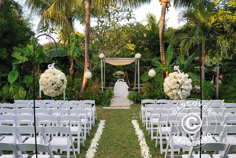 Sedie Pieghevoli 44x46x77cm, Bianco, 4 pz.