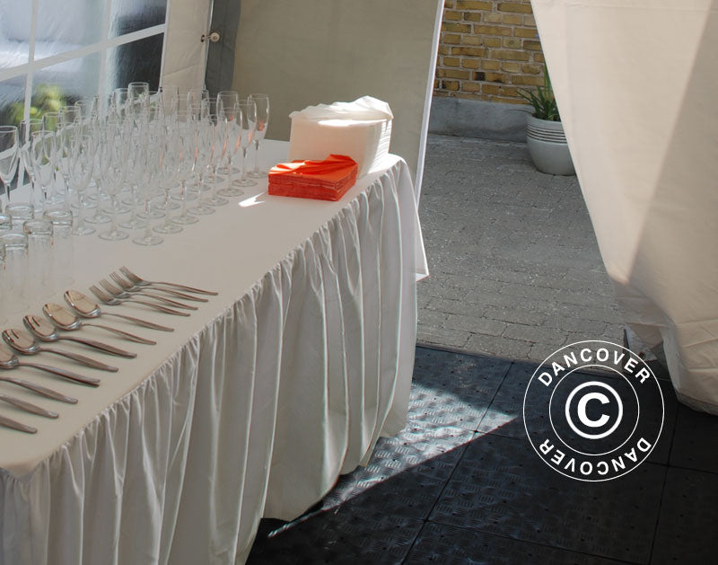 Nappe 244x76x74cm, Blanc