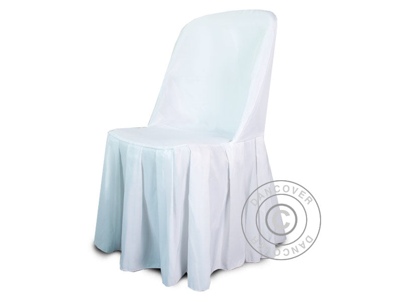 Housse pour 44x44x80cm chaise, Blanc