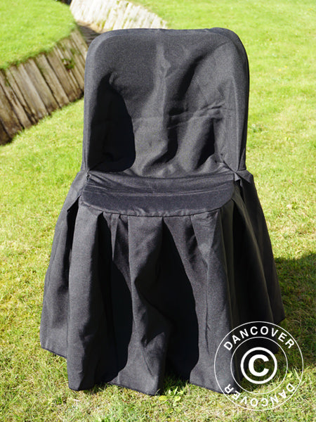 Housse pour 48x43x89cm chaise, Noir
