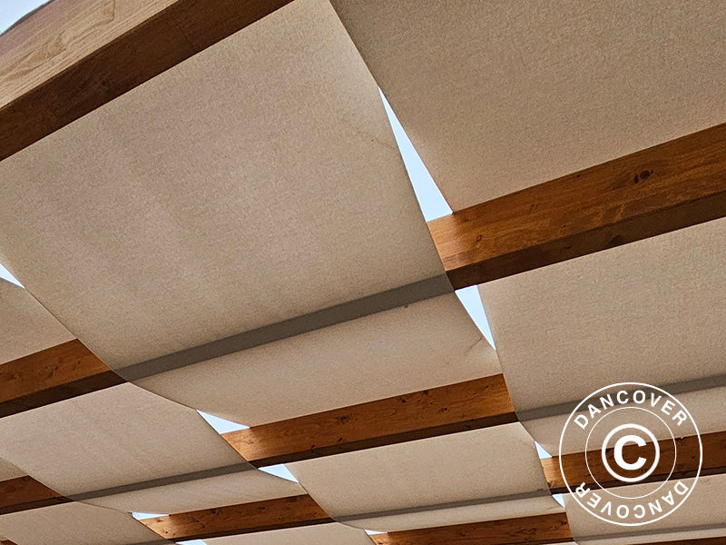 Voile d'ombrage DIY, 0,5x50m, 1 rouleau, Sable