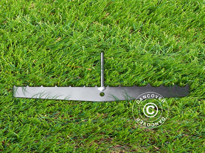 Base per ombrellone per terrazza in legno, Argento