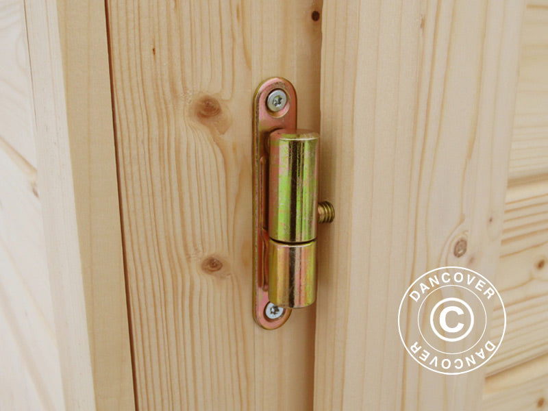 Casetta in legno Bertilo Multibox3, 2x0,82x1,63m, 1,6m², Naturale