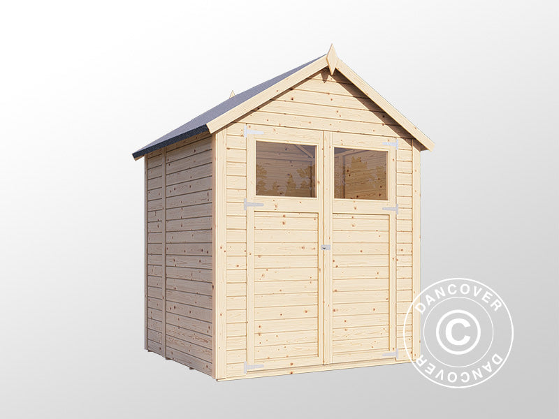 Casetta in legno, Bertilo Sylt 2, 1,8x1,74x2,25m, 3,1m²