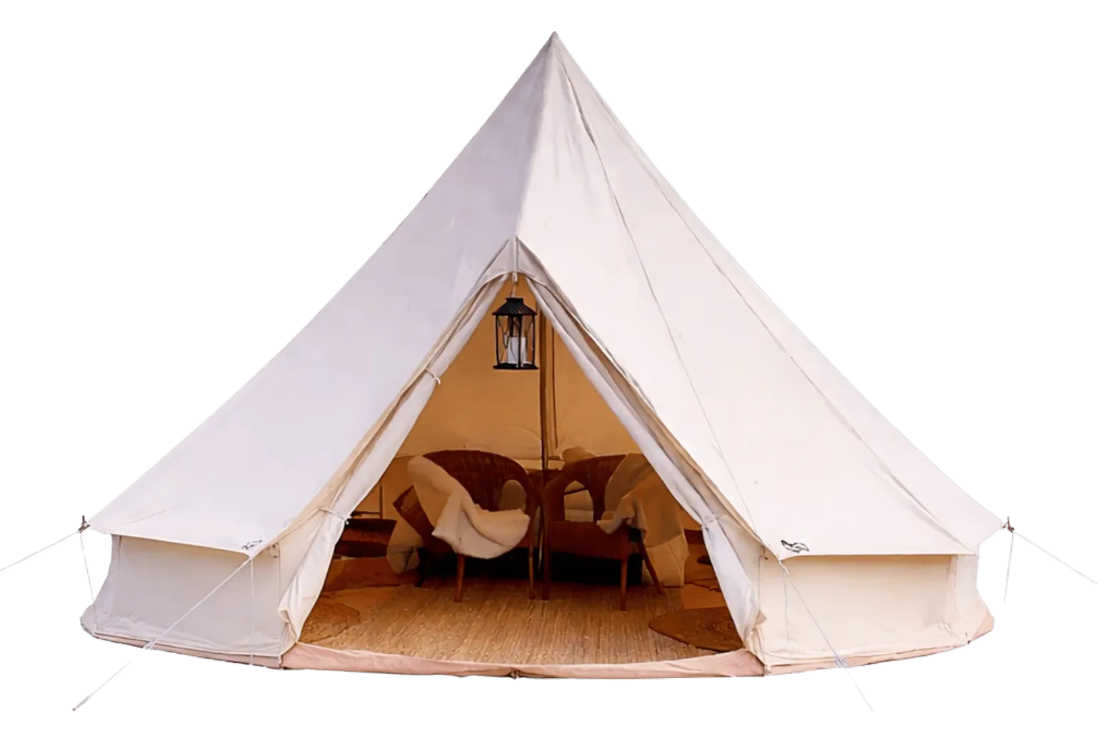 Glockenzelte zum Glamping